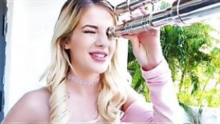 Hot blonde strips down in front of her friend s stepbrotherboiwk