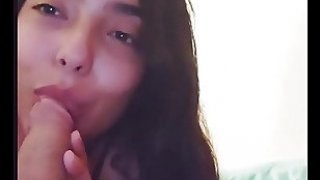 Stepsis sucking partner cock